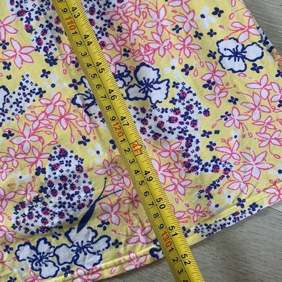 Lilly Pulitzer Marlisa‎ Maxi Dress Small Yellow Starfruit Little Lady size XS - Picture 10 of 12